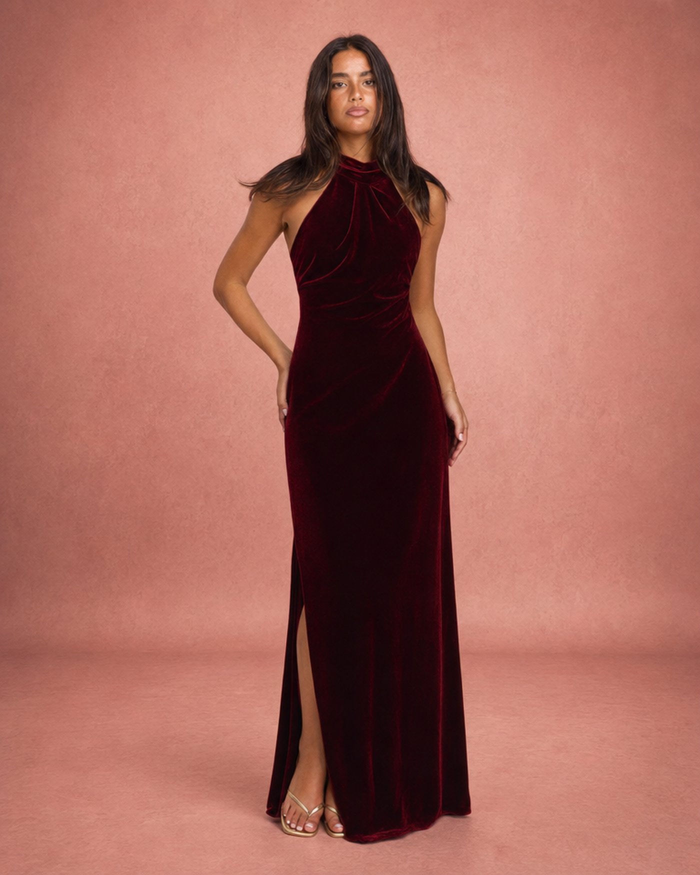 Velvet Deep Red