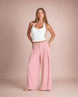 Olivia | Flowing Wide Leg Trousers