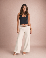 Iris | Tailored Straight Leg Trousers
