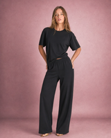 Evie | Wide Leg Trouser Co-Ord Set