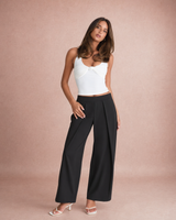Hallie | Relaxed Wide Leg Trousers