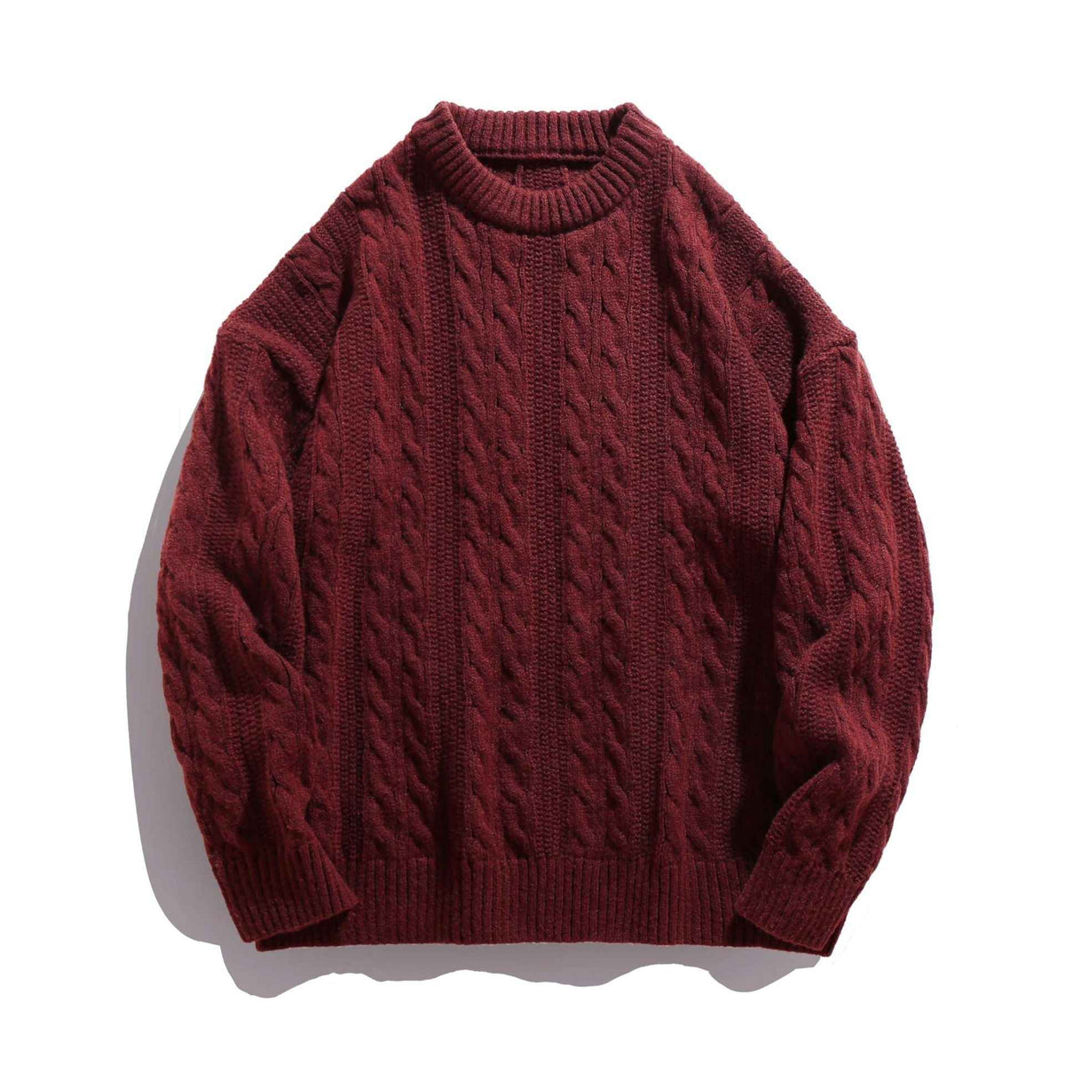 Walpole | Men's Cable Knit Crew Neck Jumper