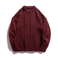 Walpole | Men's Cable Knit Crew Neck Jumper