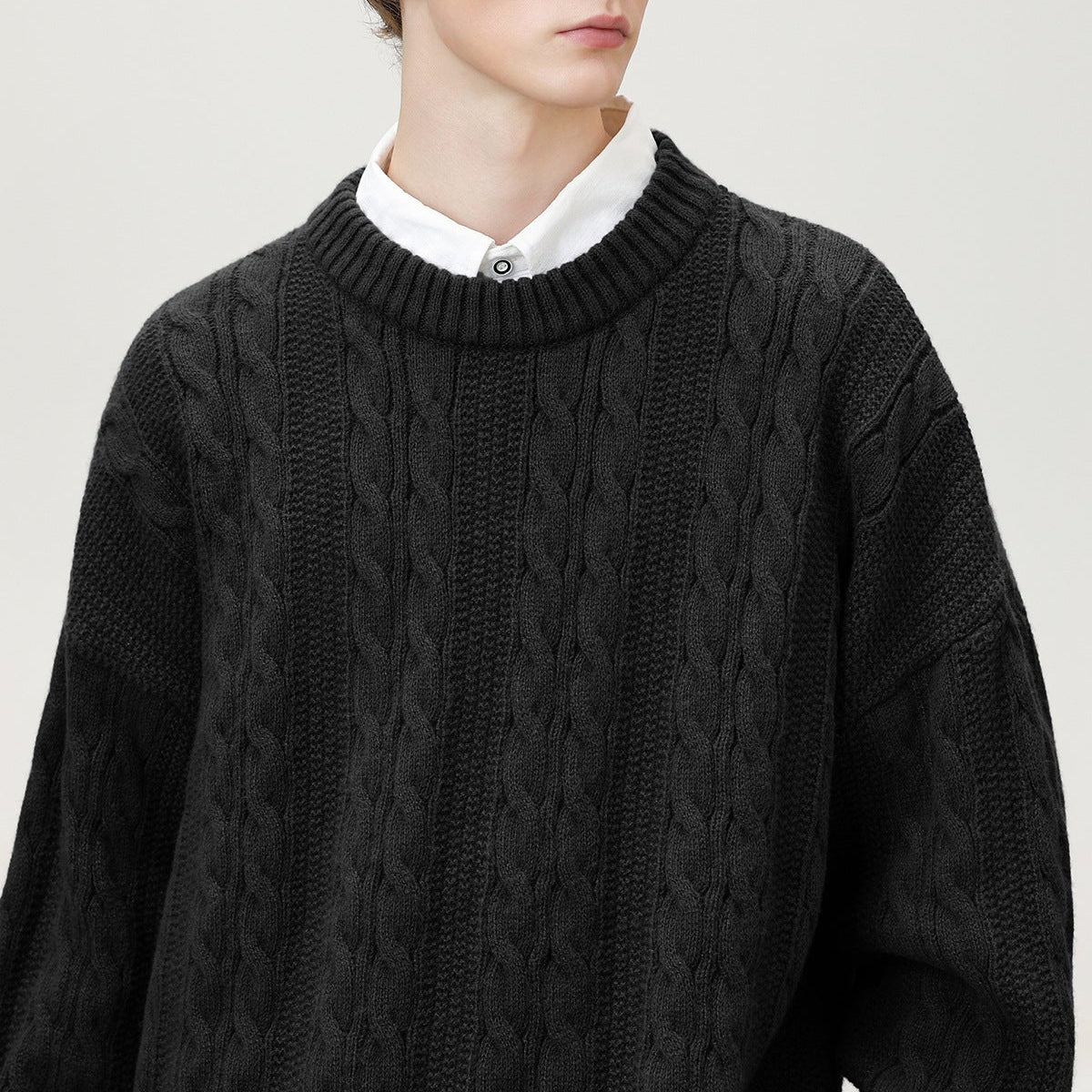 Walpole cable knit jumper seventeenth view