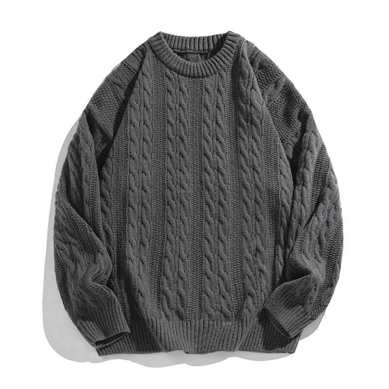 Walpole | Men's Cable Knit Crew Neck Jumper