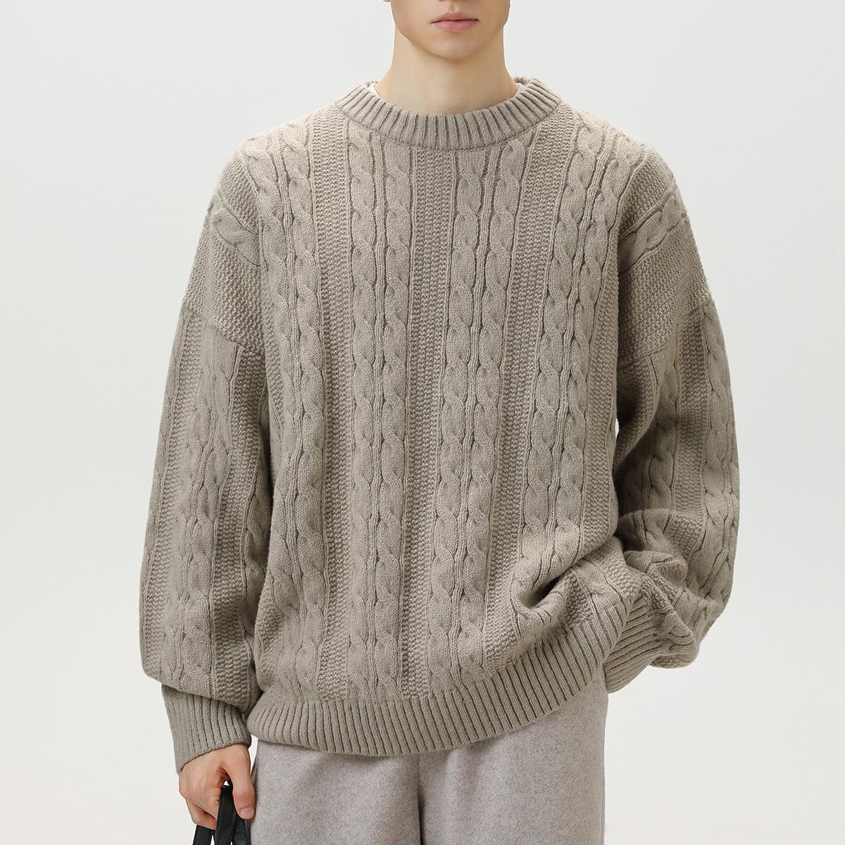 Walpole cable knit jumper tenth view