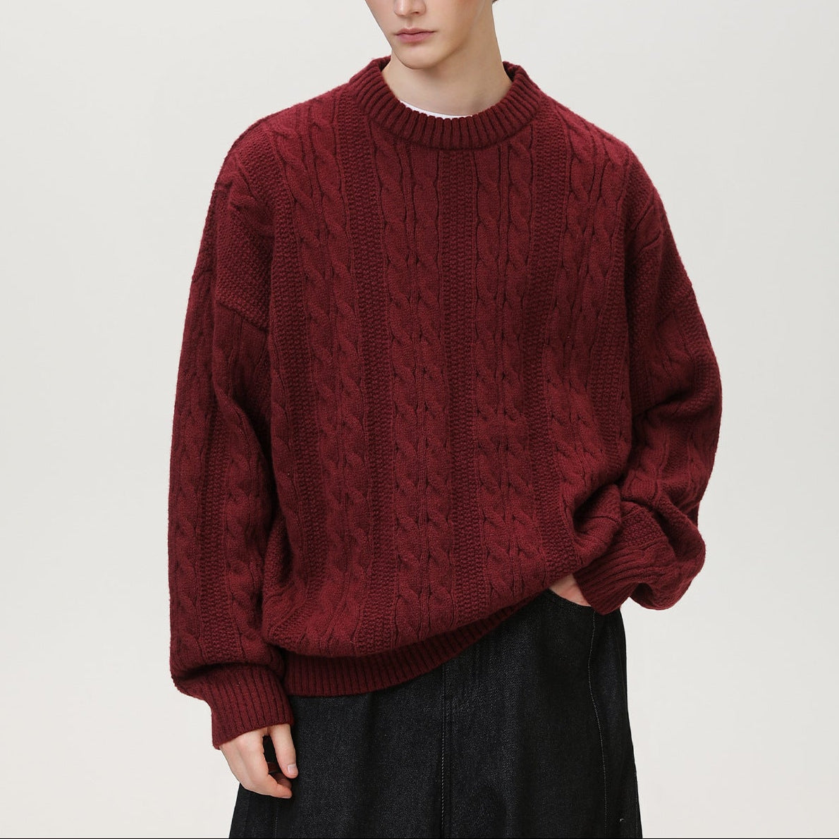 Walpole cable knit jumper seventh view