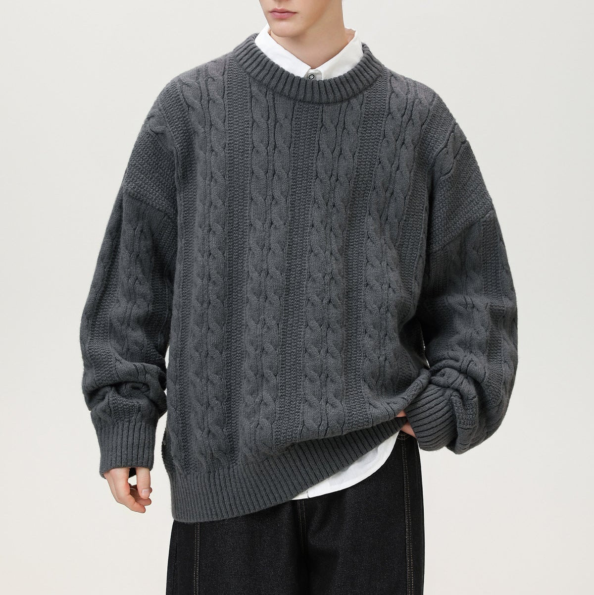 Walpole cable knit jumper fourteenth view
