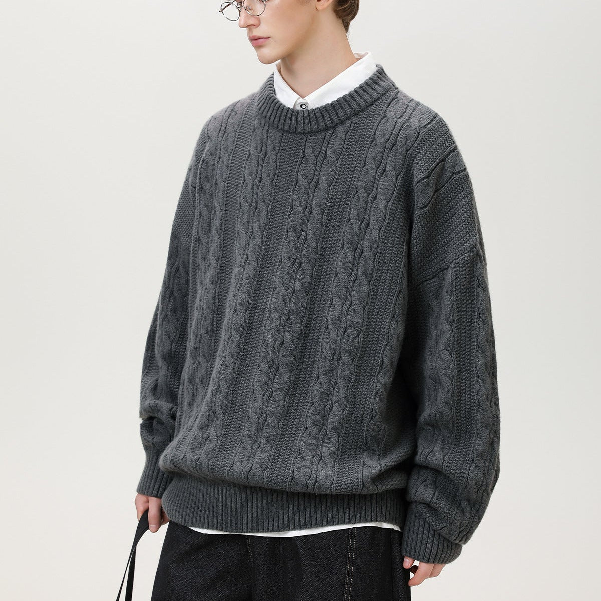 Walpole cable knit jumper fifteenth view