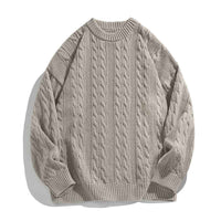 Walpole | Men's Cable Knit Crew Neck Jumper