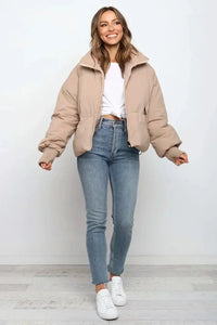 Katriona puffer jacket styling view