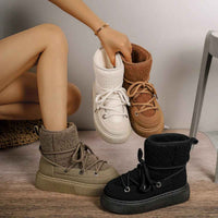 Lucasta | Women's Orthopedic Lace-Up Ankle Boots