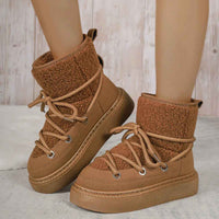 Lucasta | Women's Orthopedic Lace-Up Ankle Boots