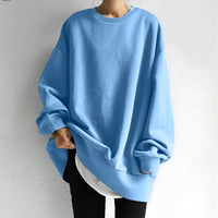 Tacita oversized crewneck jumper in Blue