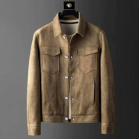 Diarmuid | Men's Panelled Button-Down Jacket
