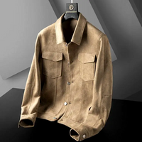 Diarmuid | Men's Panelled Button-Down Jacket