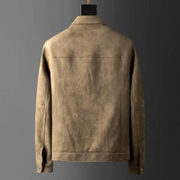 Diarmuid button-down jacket detail view two