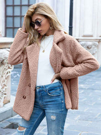 Octavia | Women's Teddy Double-Breasted Coat
