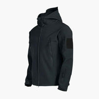 Aurelius | Men's All-Weather Rain Jacket with Hood and Zipper Pockets
