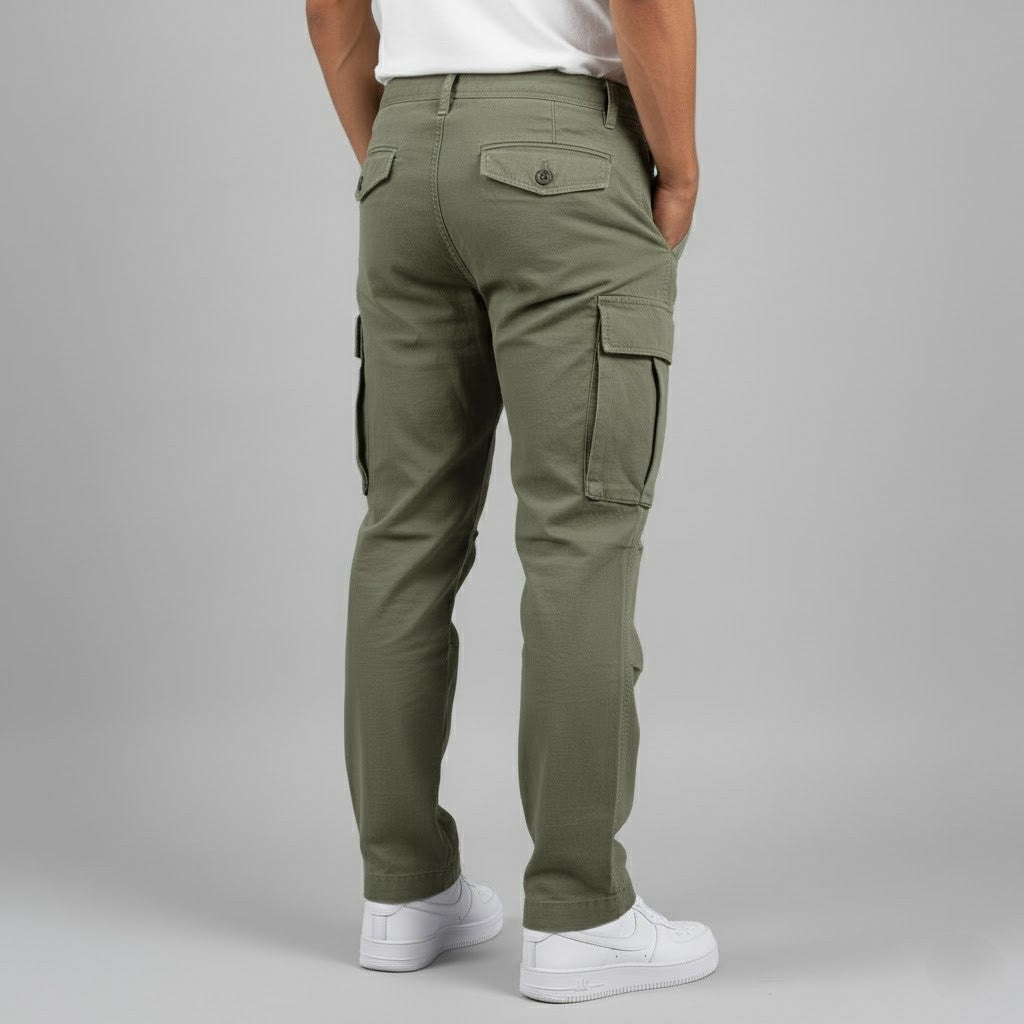 Montague cargo trousers detail four