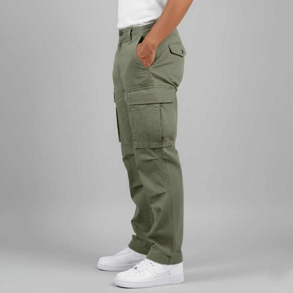 Montague cargo trousers detail three