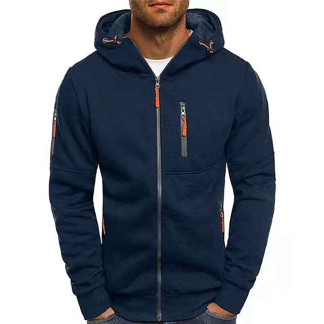 Cadmus | Men's Cotton Zip-Up Hoodie