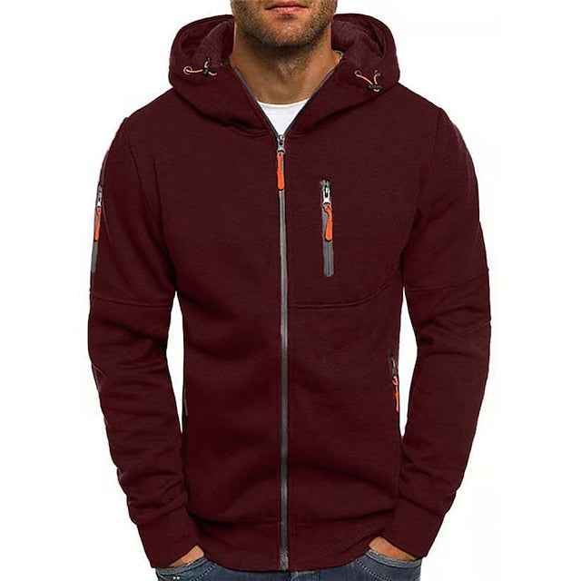 Cadmus | Men's Cotton Zip-Up Hoodie