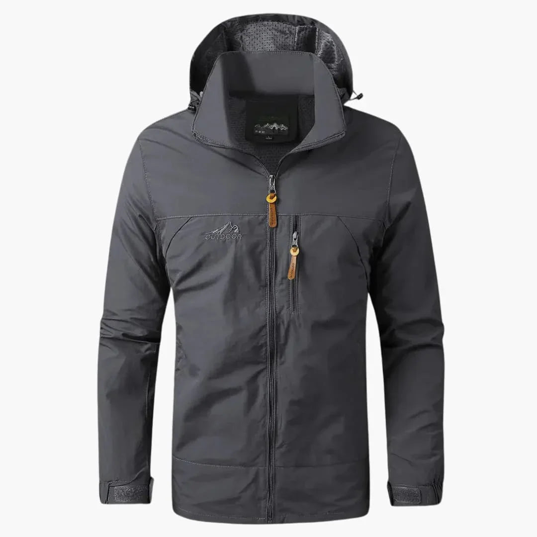 Meredith hooded jacket in Grey