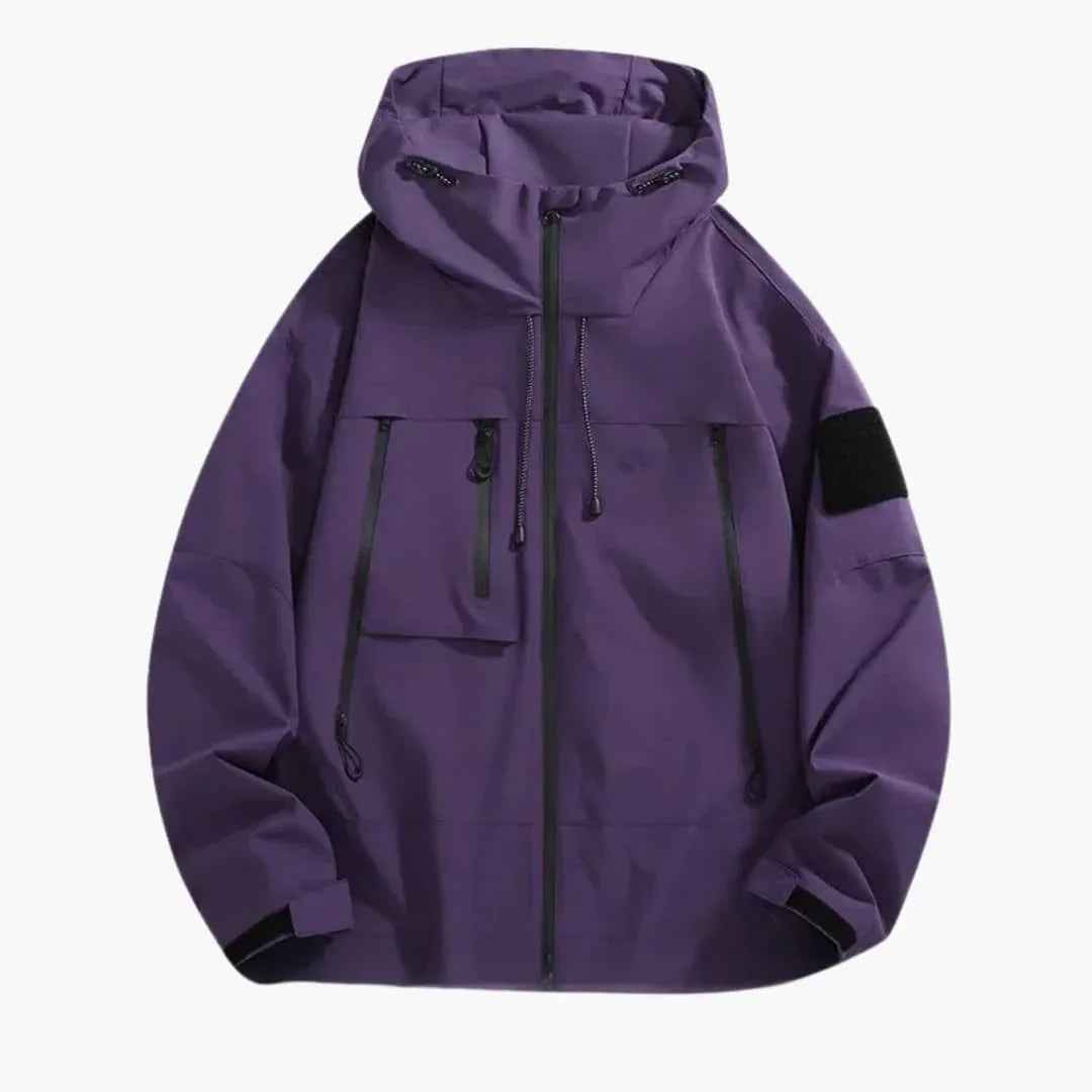 Joachim | Men's Softshell Jacket Hooded with Zip Pockets