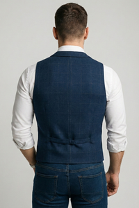 Langley waistcoat styled detail