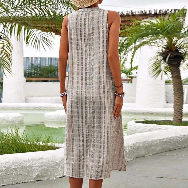 Cordelia midi dress additional detail view