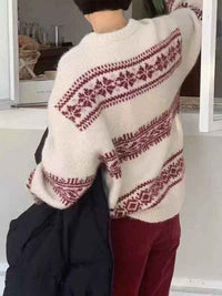 Reinette | Women's Fair Isle Crewneck Jumper