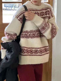 Reinette | Women's Fair Isle Crewneck Jumper