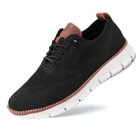 Leland | Men's Lace-Up Casual Trainers Cushioned Footbed