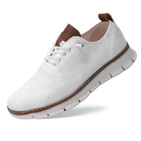 Leland | Men's Lace-Up Casual Trainers Cushioned Footbed