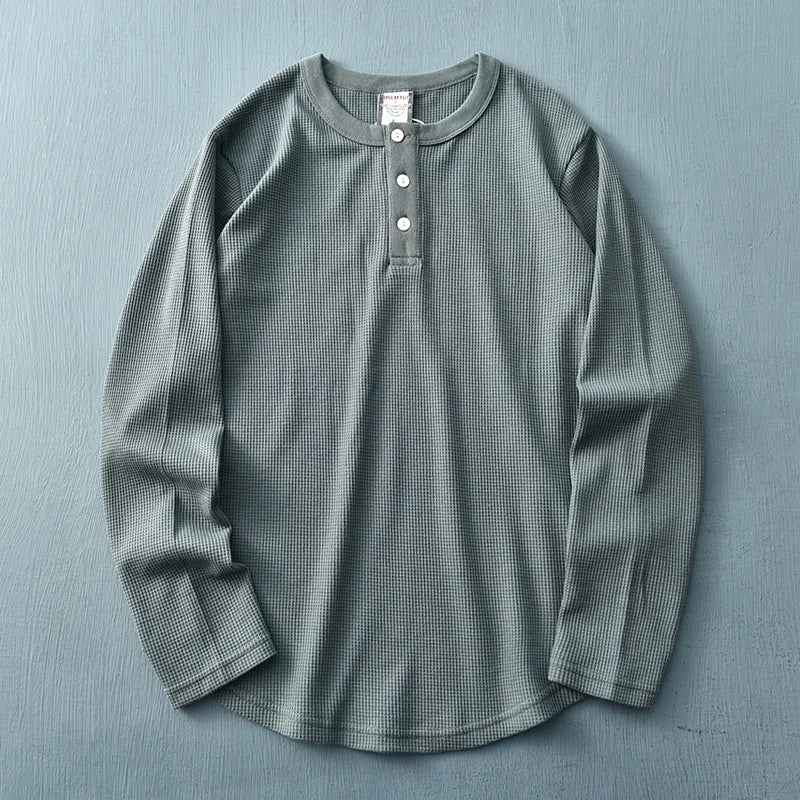 Sherwood | Men's Long Sleeve Henley Shirt
