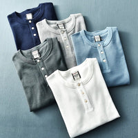 Sherwood long sleeve henley shirt sixth view