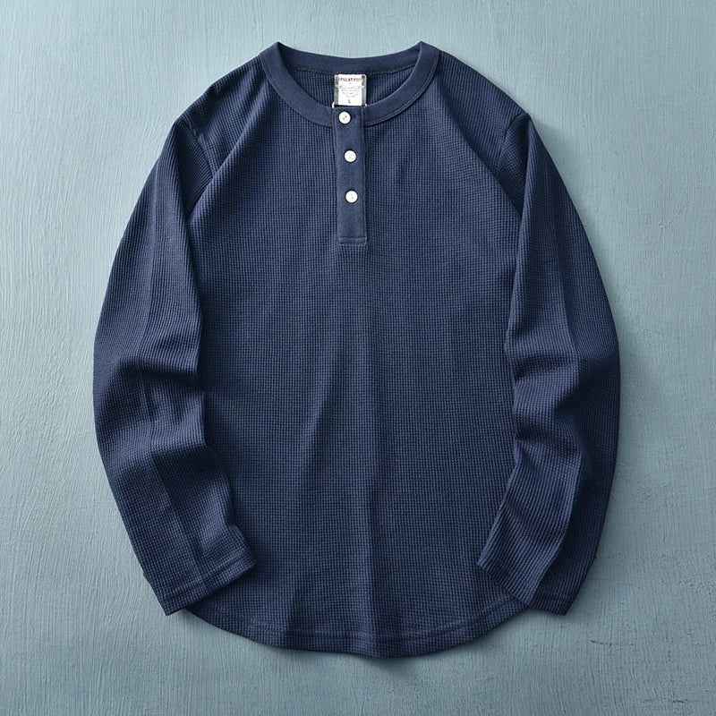 Sherwood | Men's Long Sleeve Henley Shirt