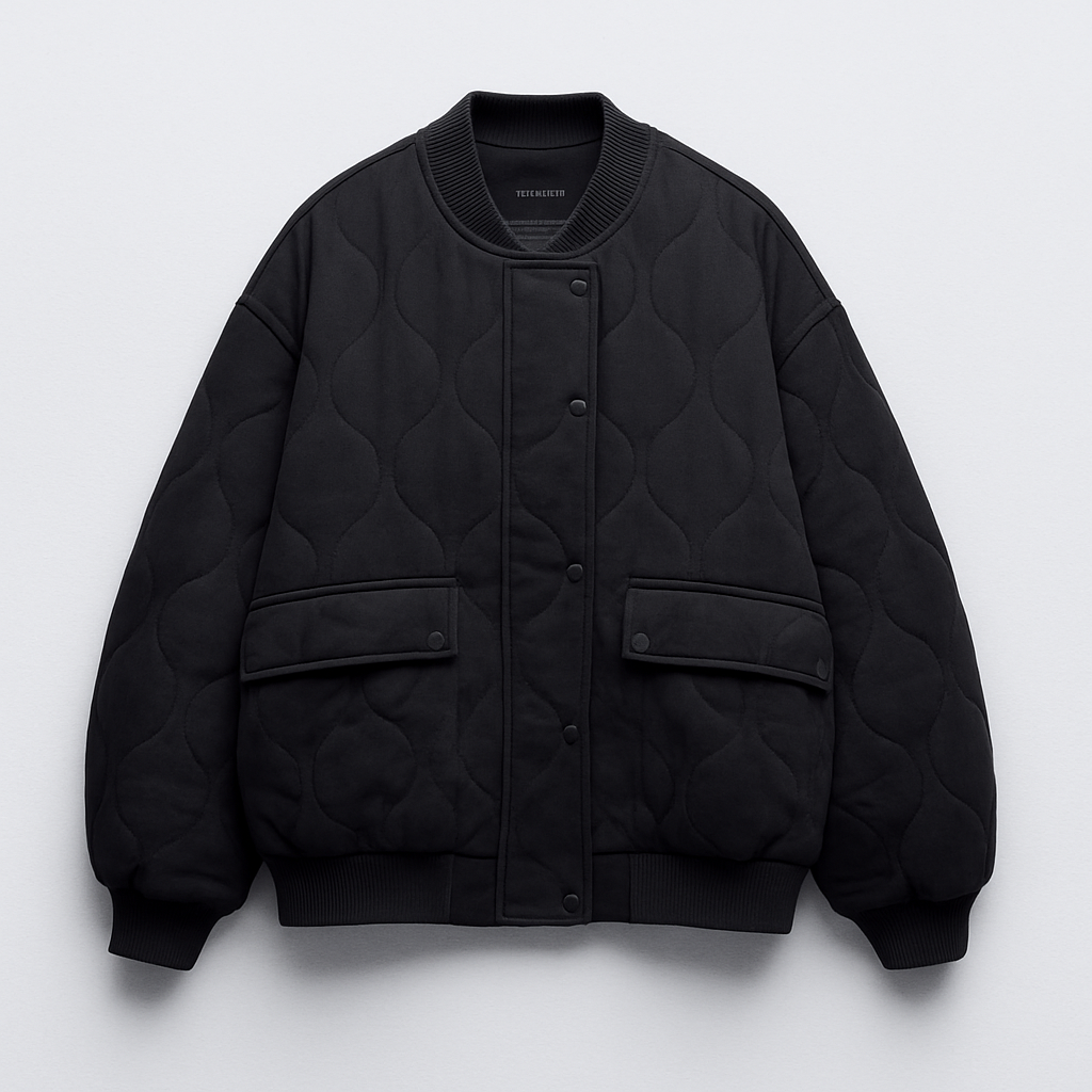 Lilian bomber jacket in Black