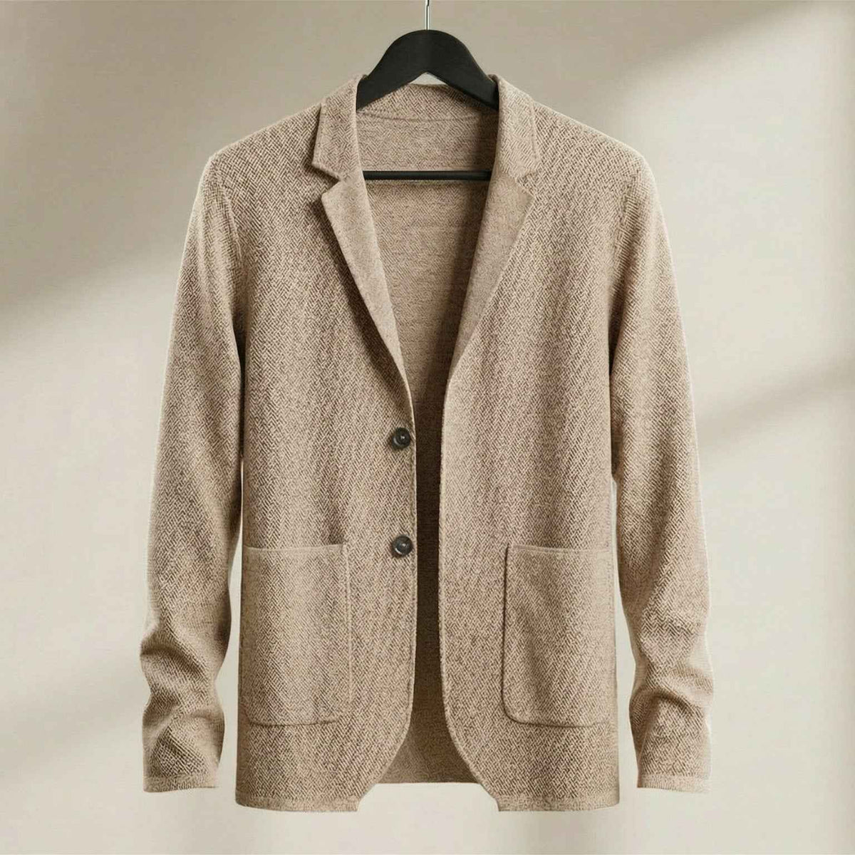 Ash | Men's Casual Knit Blazer Two Button