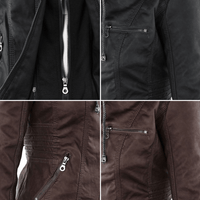 Agatha fitted hooded jacket detail view 17