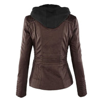 Agatha fitted hooded jacket detail view 8