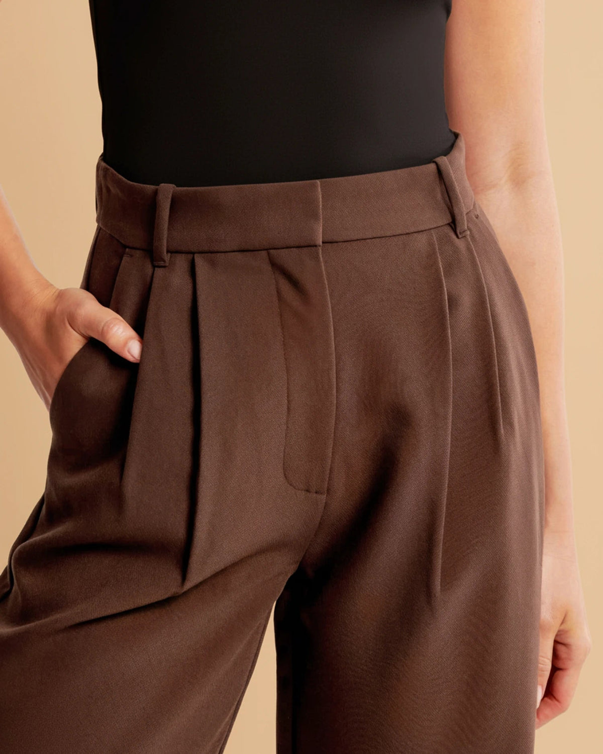 Jolanda wide leg trousers detail view 25