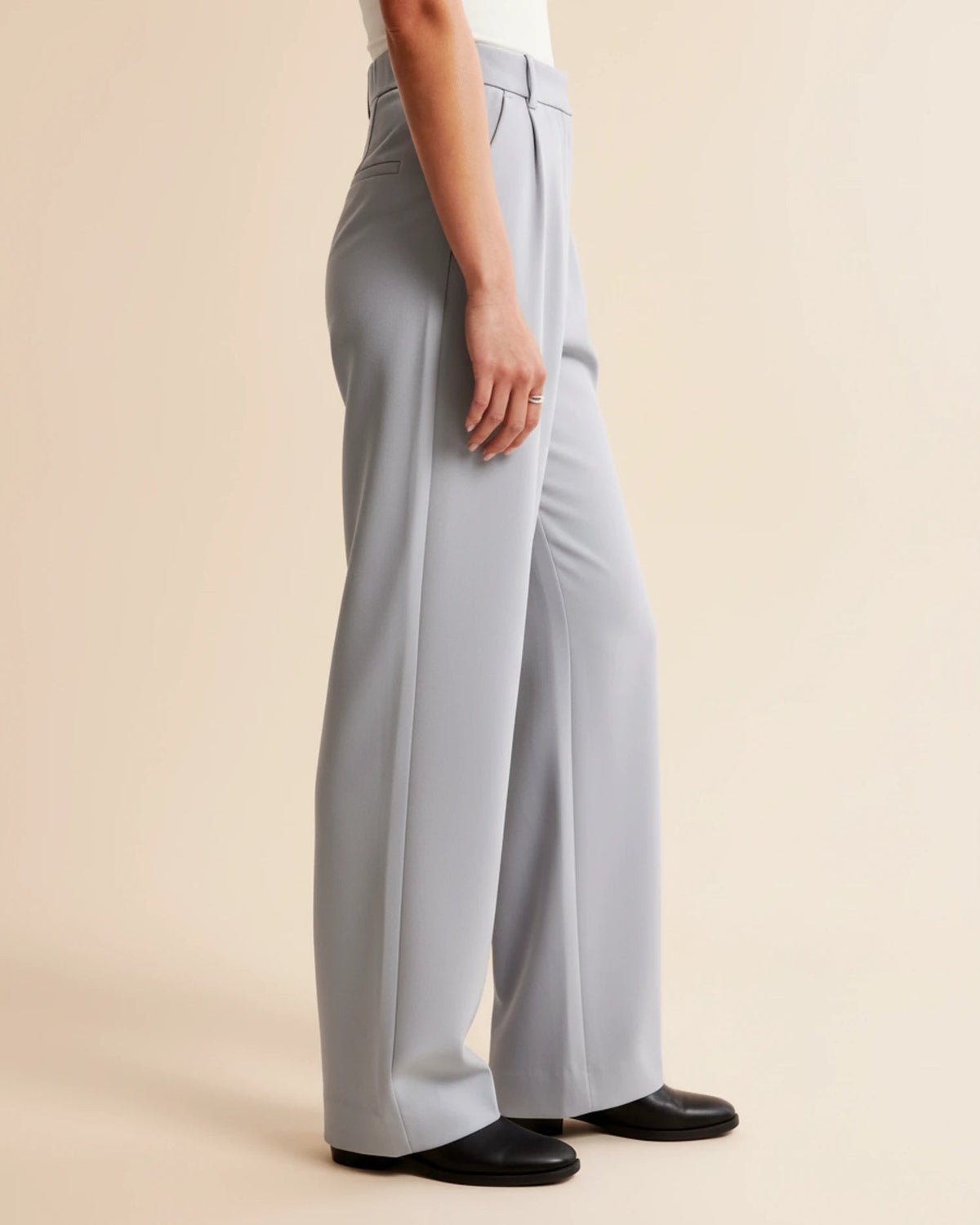Jolanda wide leg trousers detail view 18