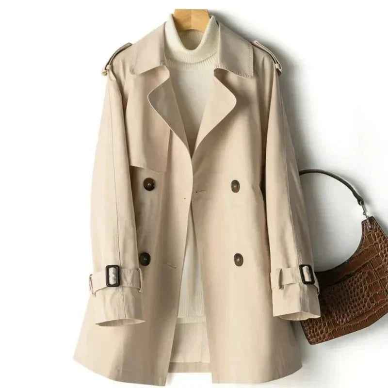 Bridgette | Women's Double-Breasted Trench Coat