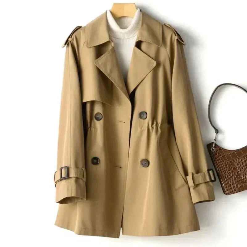 Bridgette | Women's Double-Breasted Trench Coat