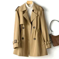 Bridgette | Women's Double-Breasted Trench Coat