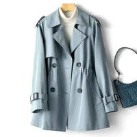 Bridgette | Women's Double-Breasted Trench Coat