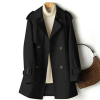 Bridgette | Women's Double-Breasted Trench Coat