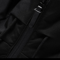 Northam quilted puffer jacket front zip detail